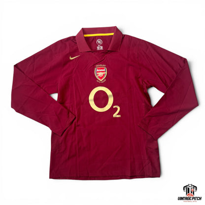 Arsenal Home Long Sleeve 2005/2006 (Henry #14)