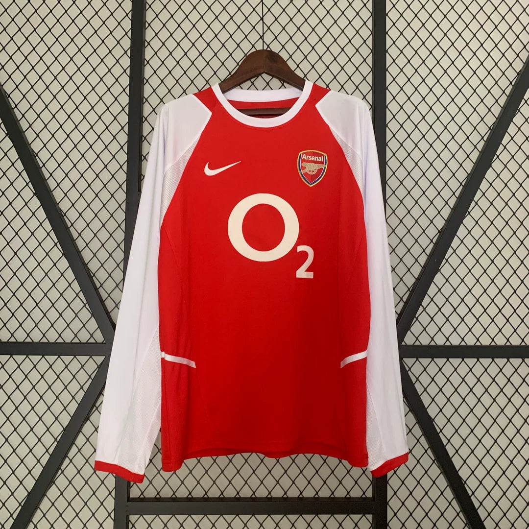 Arsenal Home Long Sleeve 2002/2004