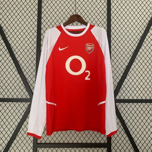 Arsenal Home Long Sleeve 2002/2004