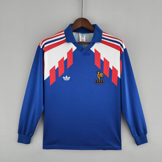 France Home Long Sleeve 1988/1990