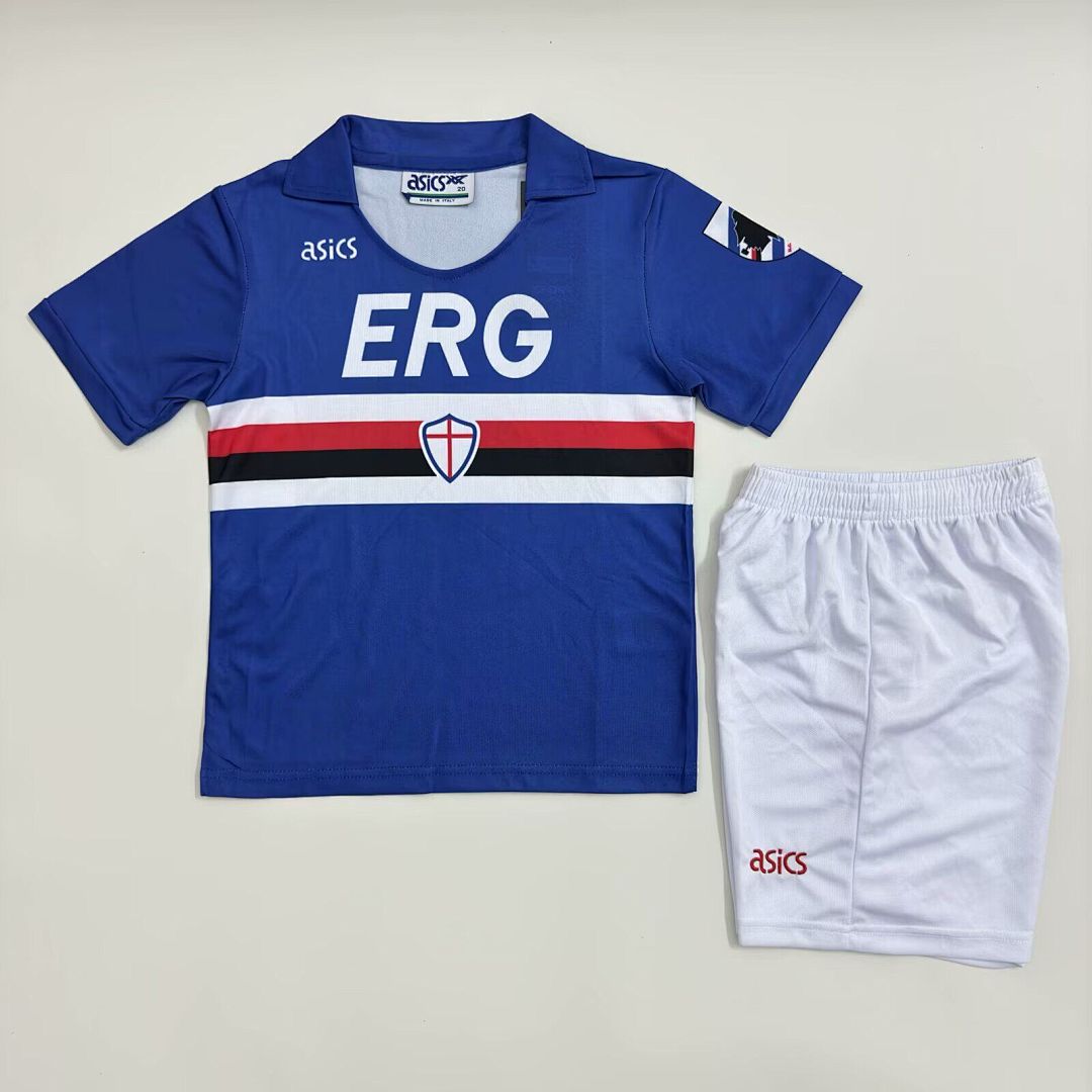 Sampdoria Home 1990/1991 - Kids