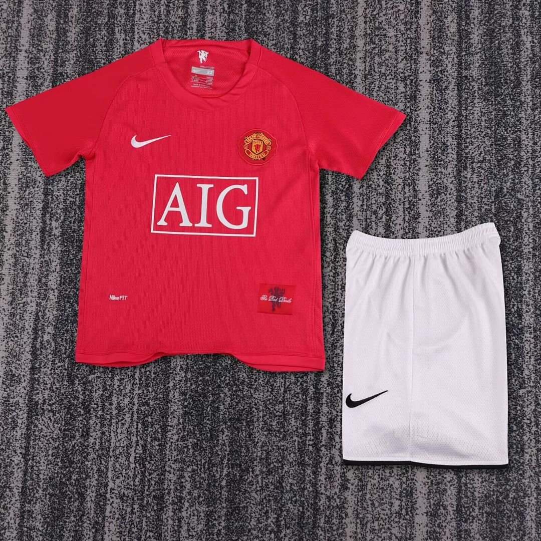 Manchester United Home 2007/2009 - Kids