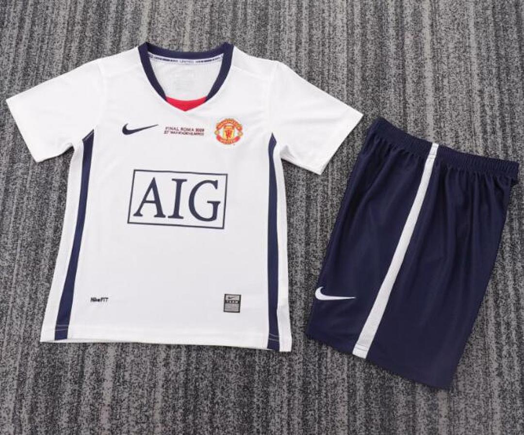 Manchester United Away 2008/2009 - Kids
